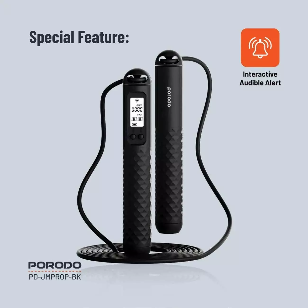 فروشگاه آنلاین نخلینو   - طناب ورزشی هوشمند پرودو Smart Skipping Rope مدل: PD-JMPROP