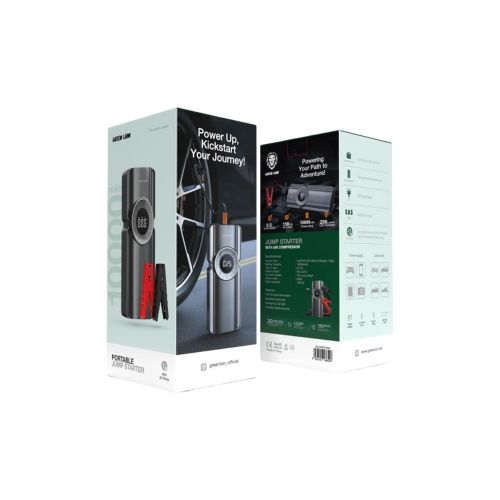 فروشگاه آنلاین نخلینو   - جامپ استارتر و پمپ باد گرین لاین Green Lion Portable Jump Starter