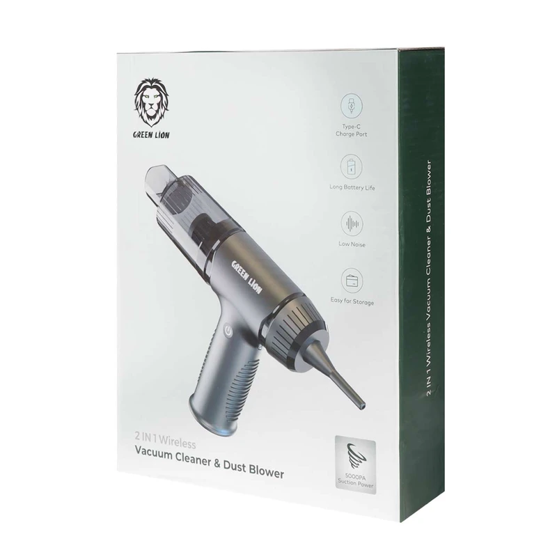 فروشگاه آنلاین نخلینو   - جارو شارژی گرین لاین مدل GN2IN1VCMDST