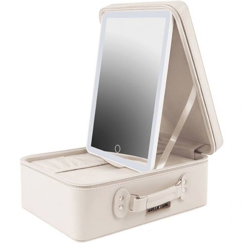 فروشگاه آنلاین نخلینو   - کیف لوازم آرایشی گرین لاین Green Lion Travel Makeup Bag with Lighted Mirror